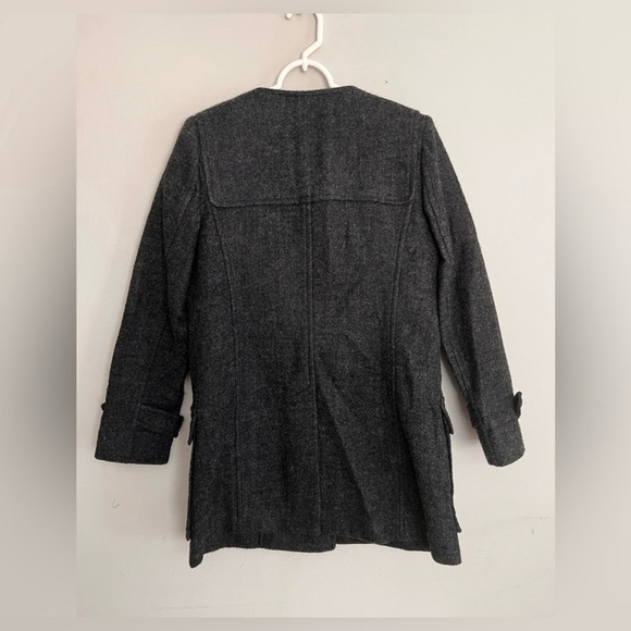 NWOT Isabel Marant Etoile Clifford Double Breasted Pea Coat Size 34 - Picture 6 of 8